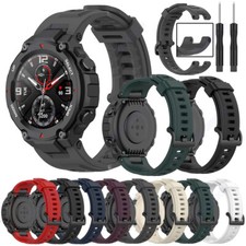 For Huami Amazfit T-Rex Sports Silicone Smart Watch Band Wrist Strap Replacement