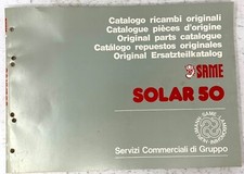 Lista ricambi Same Solar 50 catalogo ricambi trattore 12.1986