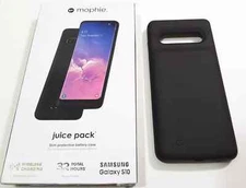 Mophie Juice Pack Protective Battery Case For Samsung Galaxy S10 – BLACK