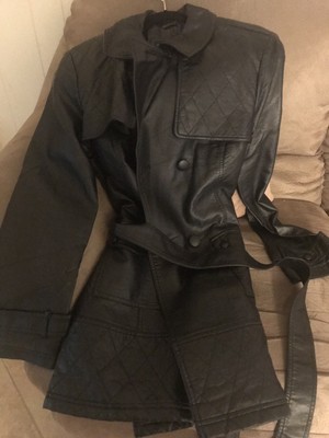 members only vegan leather jacket