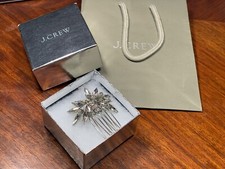 SOLD OUT J Crew Swarovski Mini Bouquet Hair Comb, Wedding, Bridal Free Shipping 