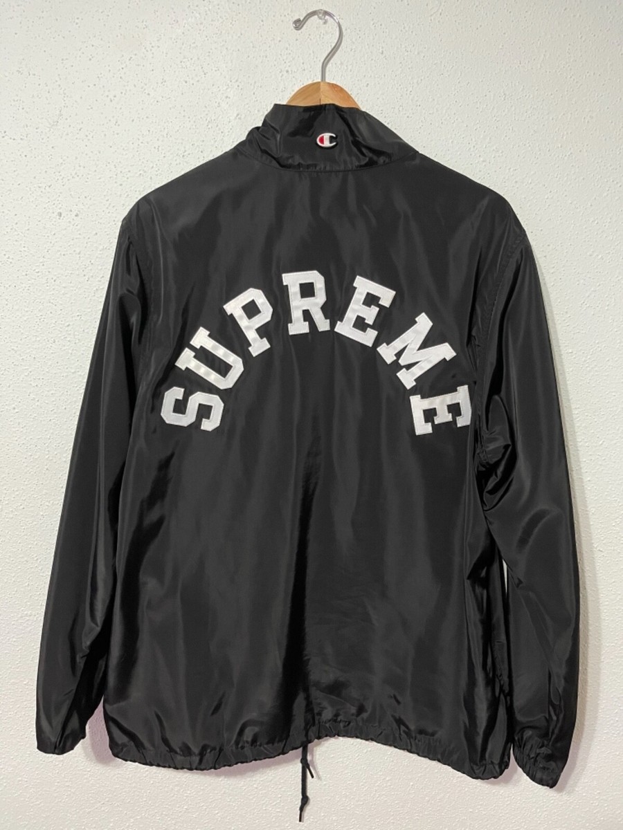 Supreme Champion Half Zip Pullover Black Large SS17 | eBay Supreme Champion Half Zip Pullover Black Large SS17 | eBay