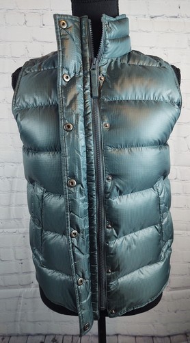 J Crew, NWOT, Women's Down Filled Nylon Green Puffer Vest, Sz. XS - Picture 11 of 15