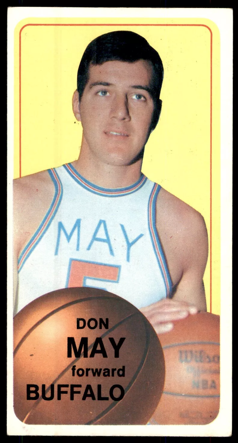 Don May trading card