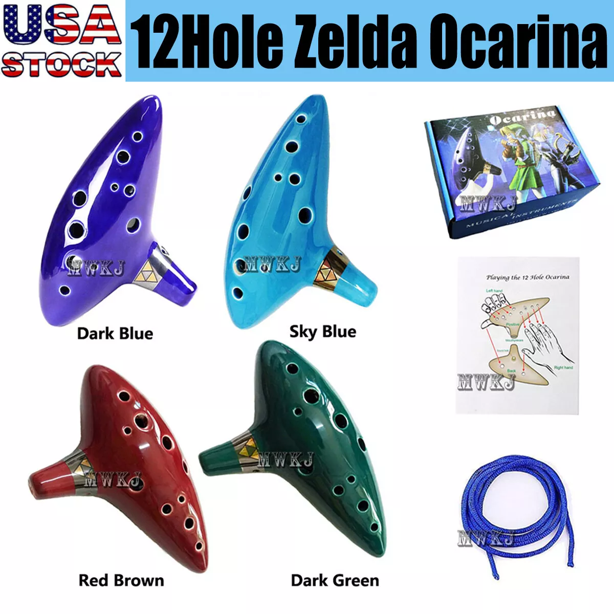 Ocarina of Time 12-Hole Alto C