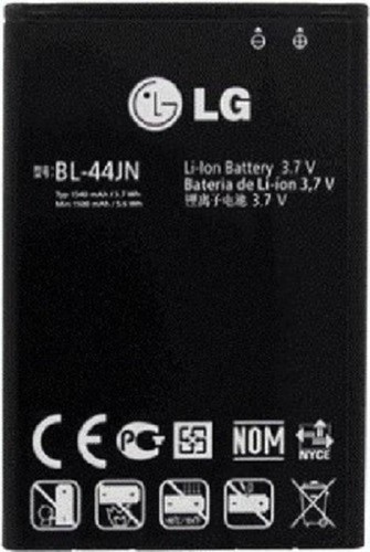 Batteria Originale LG BL-44JN Da 1540 MAh - Compatibile Con LG P970, E510, E400, E610