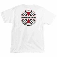 Independent Trucks ITC BAUHAUS Skateboard T Shirt WHITE