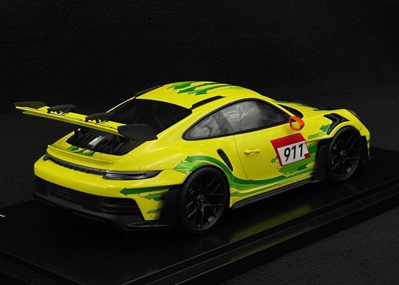 【SPARK】限定150 Porsche911 GT3 BlackEdition Spark Porsche 911 GT3 R Rennsport Type 992 2024 Carbon Black