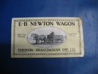 Emerson Brantingham Wood Wagon Fold Out Literature Hit Miss Gas Engine