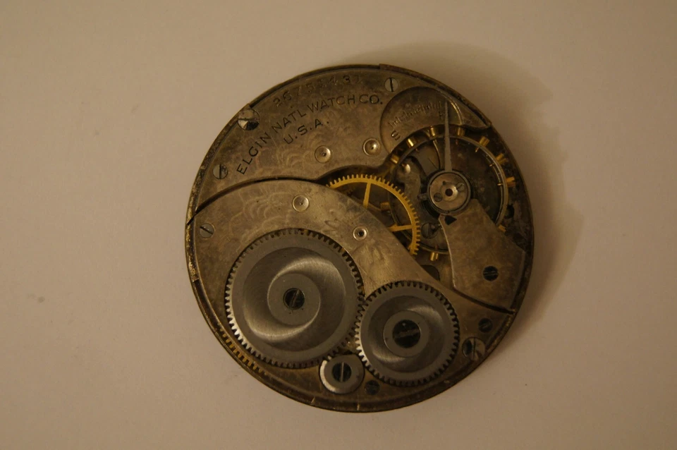 ELGIN POCKET WATCH 1927 *NO CASE*  - Image 2 of 3