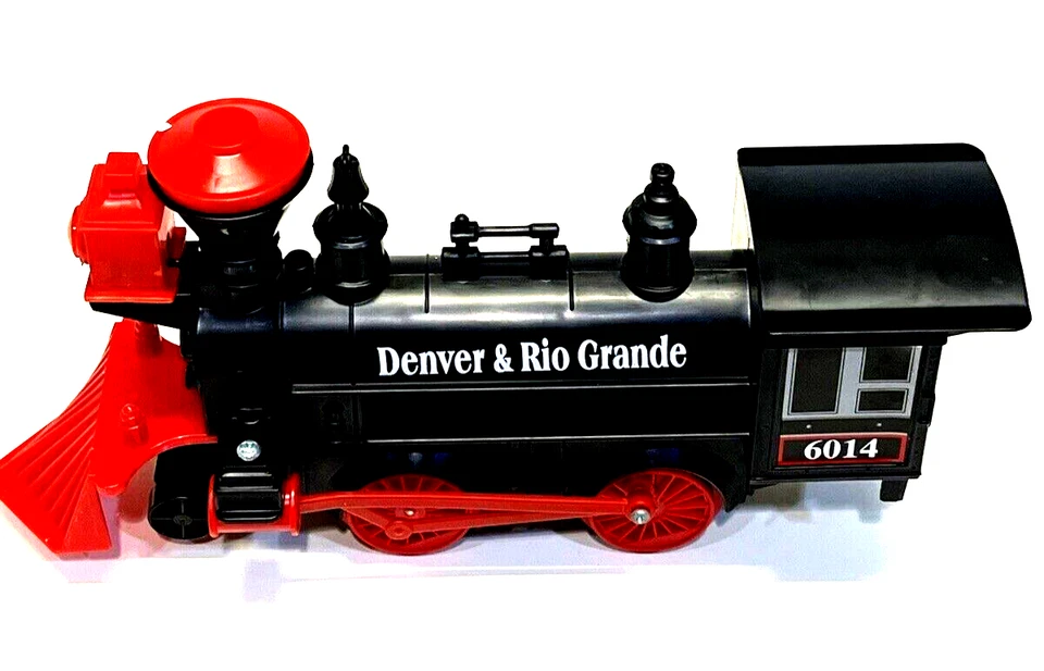Eztec Denver & Rio Grande Train Locomotive 6014 Black New - Image 4 of 4