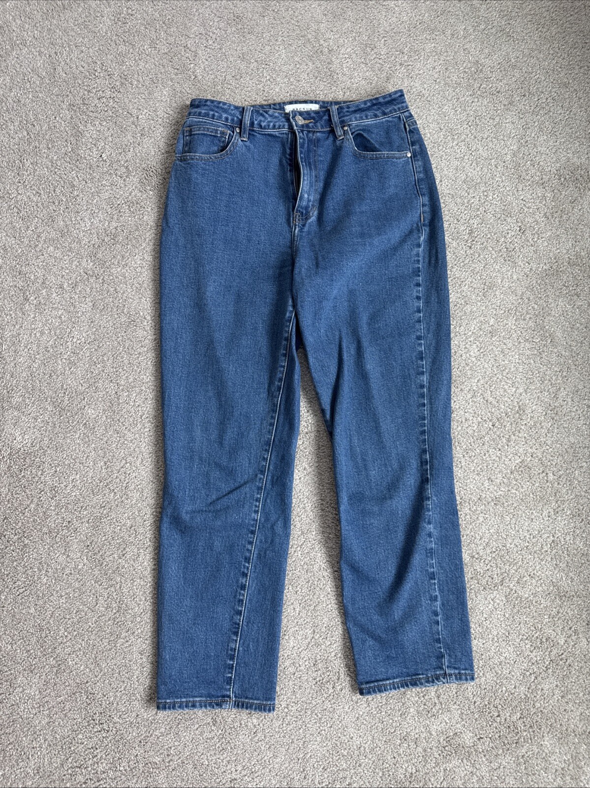PACSUN Mom Jeans Women's Size 28 Medium Wash 100% Cotton-image
