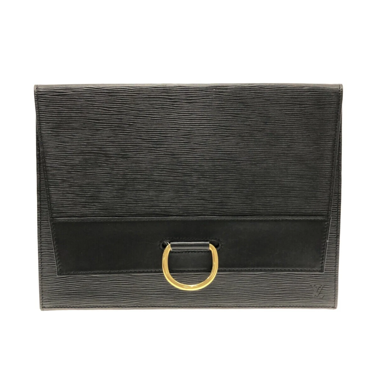 Auth LOUIS VUITTON Iena 32 M52712 Noir (Creel Black) Epi 872.V.I.