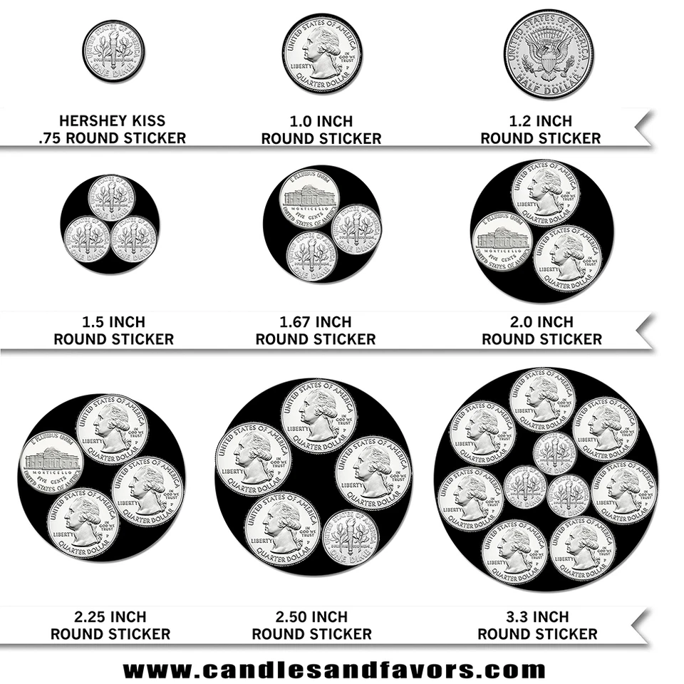 Gold Glitter Pink Cross - Round Personalized Baptism Christening Sticker Labels - Image 2 of 2