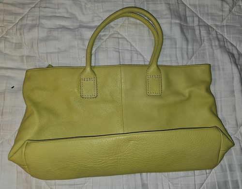Donna Dixon Large Leather Handbag Tote With Floral Embossing - Picture 3 of 5