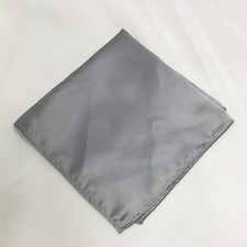 Stafford Handkerchief Hanky Square Satin Gray 12  x12  Formal Wedding Suit Pocket