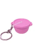 Tupperware Mini Thatsa Bowl Keychain Tutu Color New