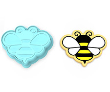 Cortador y sello de galletas de abeja | Insecto insecto abejorro abejas colmena miel colmena #2