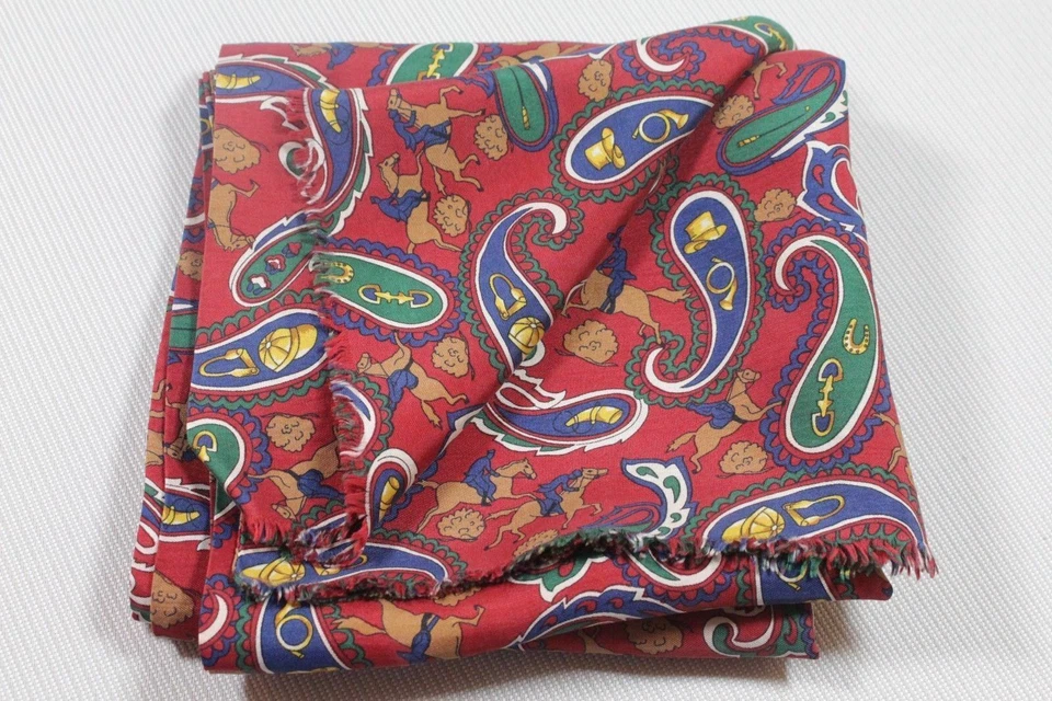 Pañuelo de seda para hombre 53"x13" hecho en Italia Foto 4 de 4