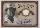 2005 SP Legendary Cuts Glory Days Jersey Auto /25 Gary Matthews #GD-GM Auto