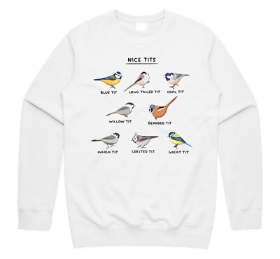 Schöne Meise Pullover Sweatshirt lustig Vogelarten beobachten Witz Geschenk Papa Vatertag