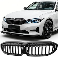 NIEREN GRILL ZIERGITTER PASSEND FÜR BMW 3er G20 G21 EINZELSTEG GLÄZEND SCHWARZ