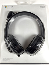 Sealed Microsoft LifeChat LX-3000 USB Stereo Headset and Microphone Sealed