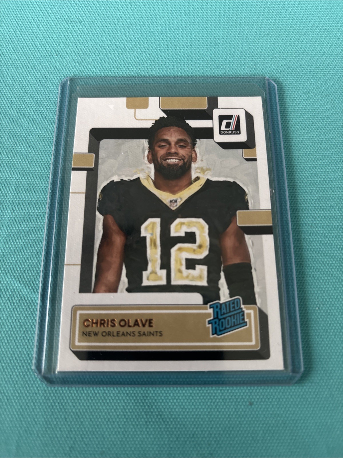 2022 Panini Donruss - Rated Rookie Chris Olave #309 Canvas (RC)