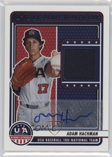 2023 Panini USA Baseball Stars & Stripes Signatures 3/72 Adam Hachman Auto 13dz