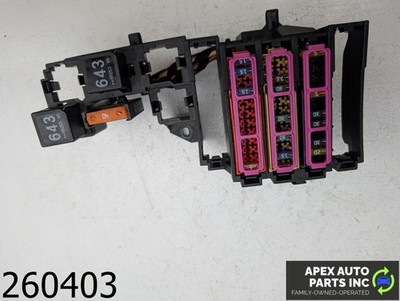 OEM 2009 Audi A4 2.0L Fuse Panel Holder Trunk Fuse Box