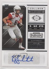 2018 Panini Contenders Draft Picks College Ticket Kyle Lauletta #298 Auto fm0