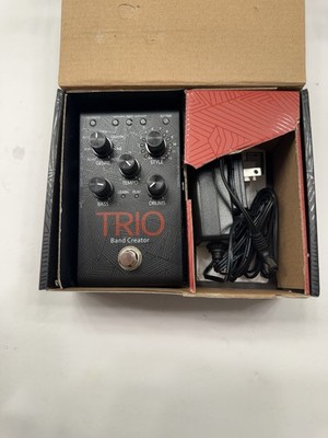 Digitech Trio V1 Band Creator Drums/Bass Sampler Guitar Effect Pedal + Box & PSU