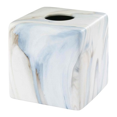 Accessories Bathroom Essentials, Tissue Box Cover, Blue