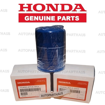 #ad #ad SET OF 2 HONDA GENUINE JDM RARE OIL FILTERS MADE IN JAPAN 15400 RTA 003 NEW $28.95
