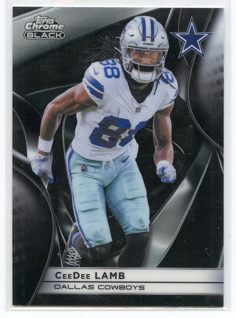 2025 Topps Chrome Black #29 CeeDee Lamb