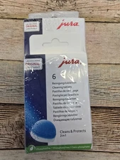 Jura 2 Phase Descaling Tablets  9 Pack & Cleaning Tablets 6 Pack