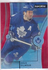 2021/22 SYNERGY..DOUG GILMOUR..RED ACETATE..# 66..MAPLE LEAFS..COMBINED SHIP