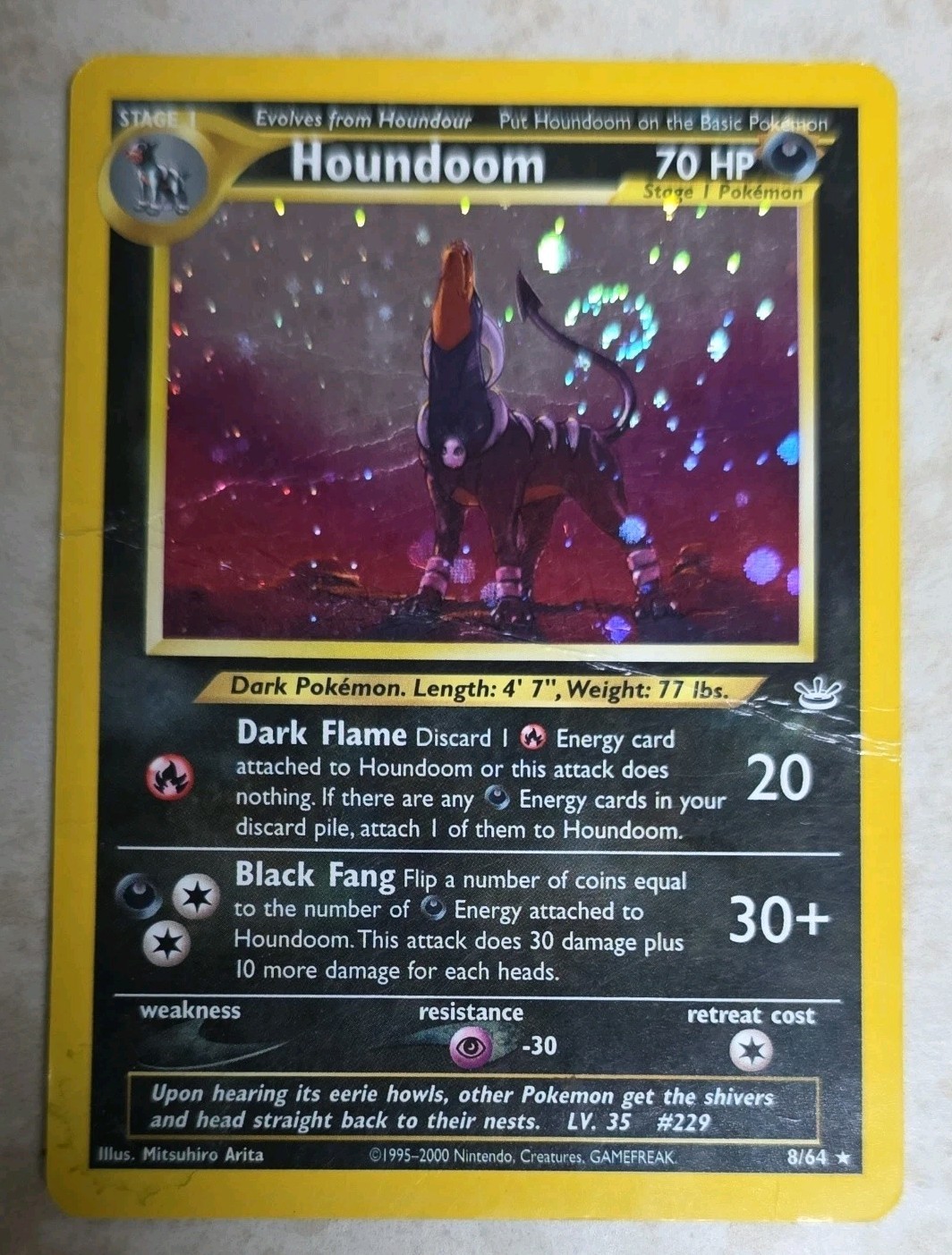Houndoom 08/64 Neo Revelation Holo