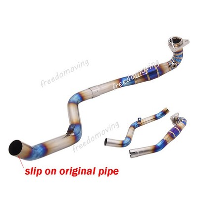For Honda X-ADV750 2017-2024 FORZA 750 2020-2024 Slip On Exhaust Front Link Pipe