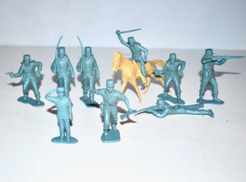 Marx Captain Gallant Playset Character & Foreign Legion Matching Plastic Figures