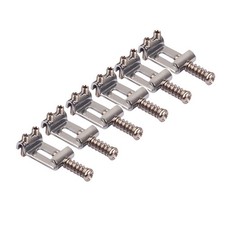 6pcs Roller Vibrato Bridge Tremolo Saddles for ST Electric Guitar Parts a