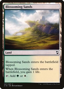 Blossoming Sands #237/307 Commander 2018 MTG