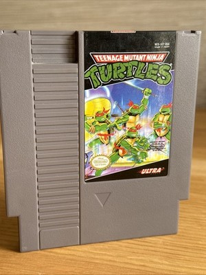 Teenage Mutant Ninja Turtles tmnt Nintendo NES 1985 Authentic  Cart Only