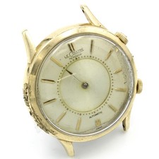 Vintage Jaeger Le Coultre Memovox Champagne Dial Automatic Alarm Watch #WB5540-3