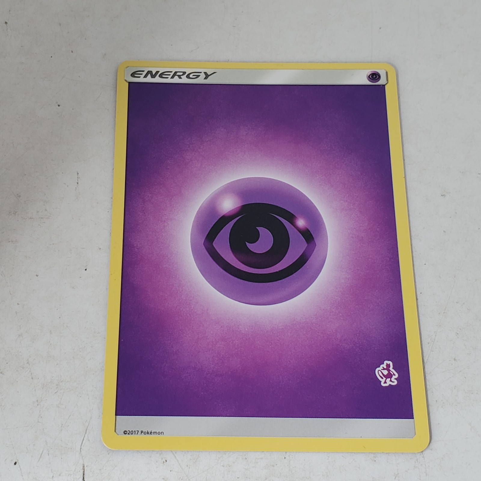 2017 Sun & Moon Energy Psychic Energy Common #NO NUMBER with Logo