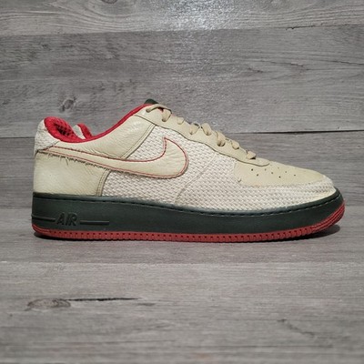 2007 Nike Air Force 1 Mens Sz 13 Premium 315180-222 China Tweed