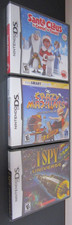 Nintendo DS Games Bundle 3 Games Crazy Machines/Santa Claus/I Spy Universe