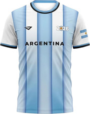 Argentina Fan Shirt – Breathable Lightweight Soccer Supporter Tee for Game Day,