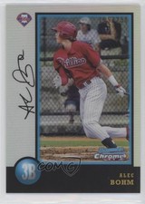 2018 Bowman Draft 1998 Chrome 20th Anniversary Refractor 189/250 Alec Bohm 1j2