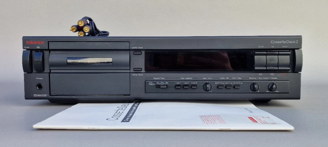 Nakamichi ZX-5 Registratore A Cassette &ndash; Testa Discreta, Per Parti O Riparazione (Giappone)